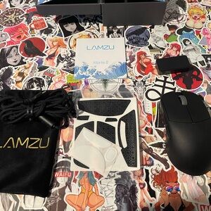 Lamzu Atlantis 4K Wireless Super Light Gaming Mouse (Black)